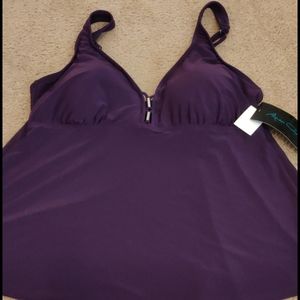 Purple swim top 18W